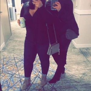 Long sleeve ribbed cross shirt 2 for 1!!